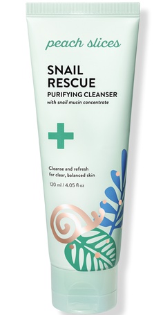 Peach slices Snail Rescue Purifying Cleanser