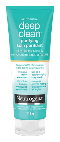 Neutrogena Deep Clean Purifying Clay Cleanser/Mask