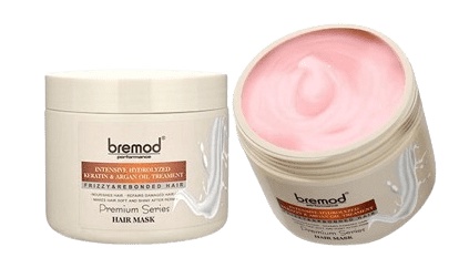 Bremod Hair Mask Intensive Hydrolyzed Keratin & Argan Oil Treatment (Premium Series)