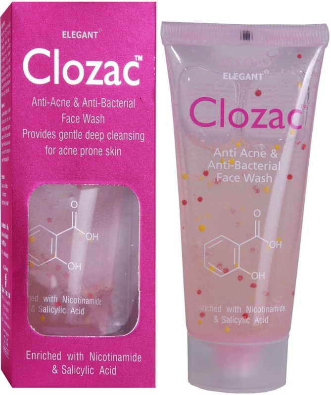 Clozac Anti Acne & Anti Bacterial Face Wash