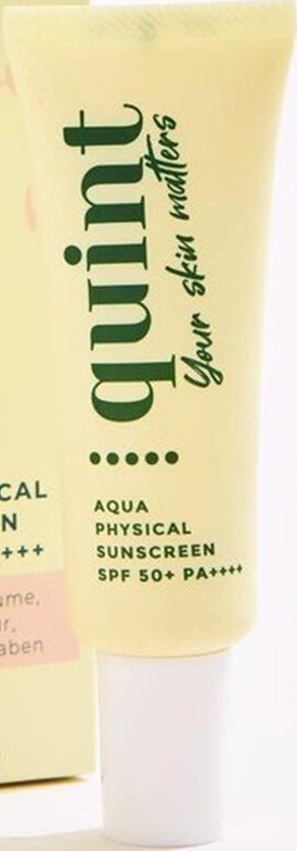 Quint Aqua Physical Sunscreen SPF50+ Pa++++