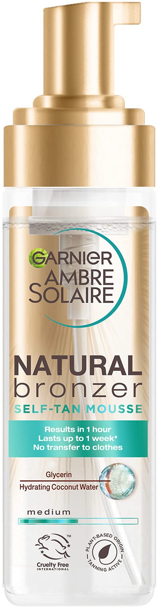 Garnier Ambre Solaire Natural Bronzer Self-Tan Mousse