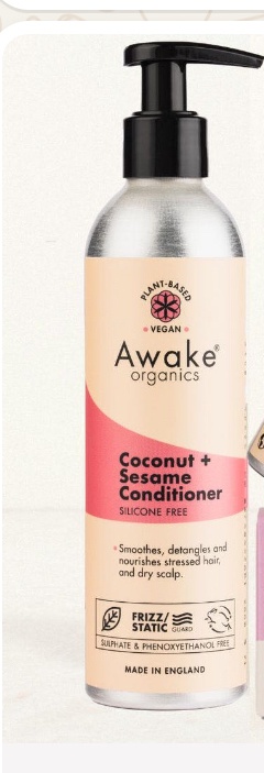 Awake Organics Coconut And Sesame Conditioner