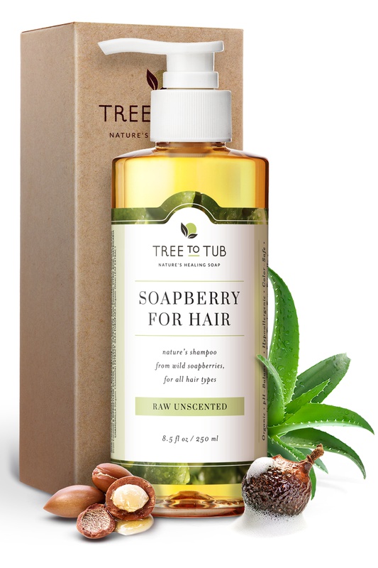 Tree to Tub Soapberry Shampoo Raw Unscented