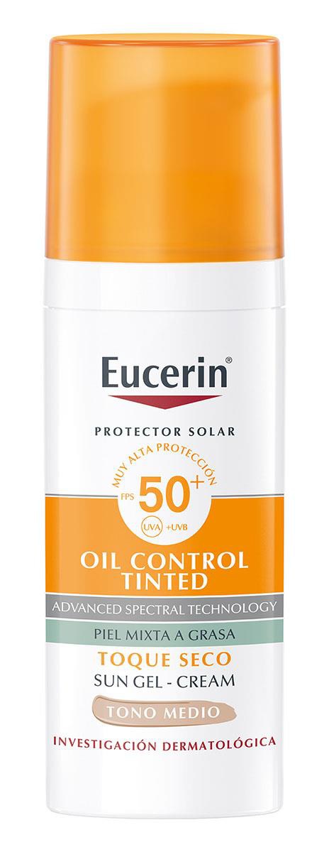 Eucerin Sun Face Oil Control FPS50+ Tono Medio