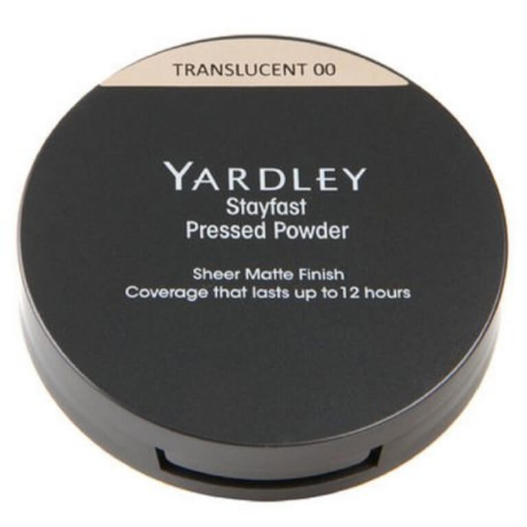 Yardley Stayfast Pressed Powder Translucent 00