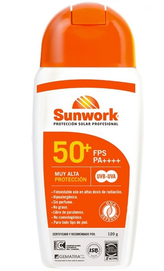 Sunwork Protector Solar FPS50 PA++++ UBV-UVA