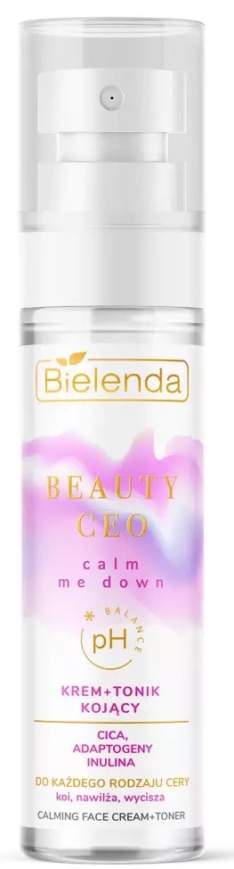 Bielenda Beauty CEO Calm Me Down Soothing Cream + Toner