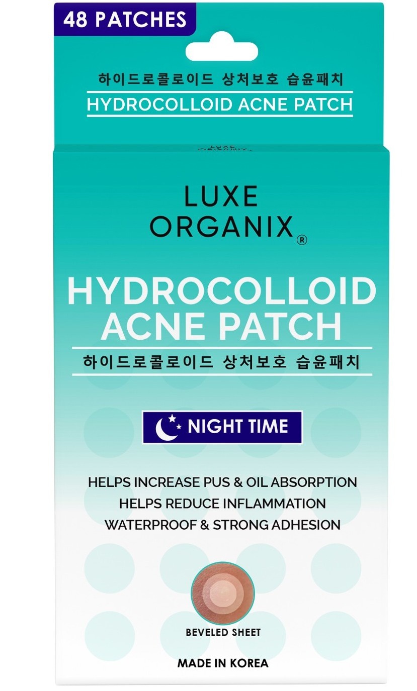 Luxe Organix Hydrocolloid Acne Patch Night Time