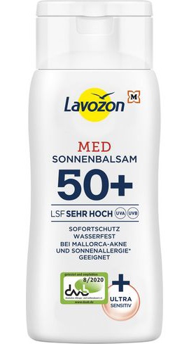 Lavozon Med Sonnenbalsam LSF 50+ Ultra Sensitiv