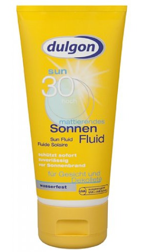 Dulgon SPF 30 Sun Fluid For Face And Decollete