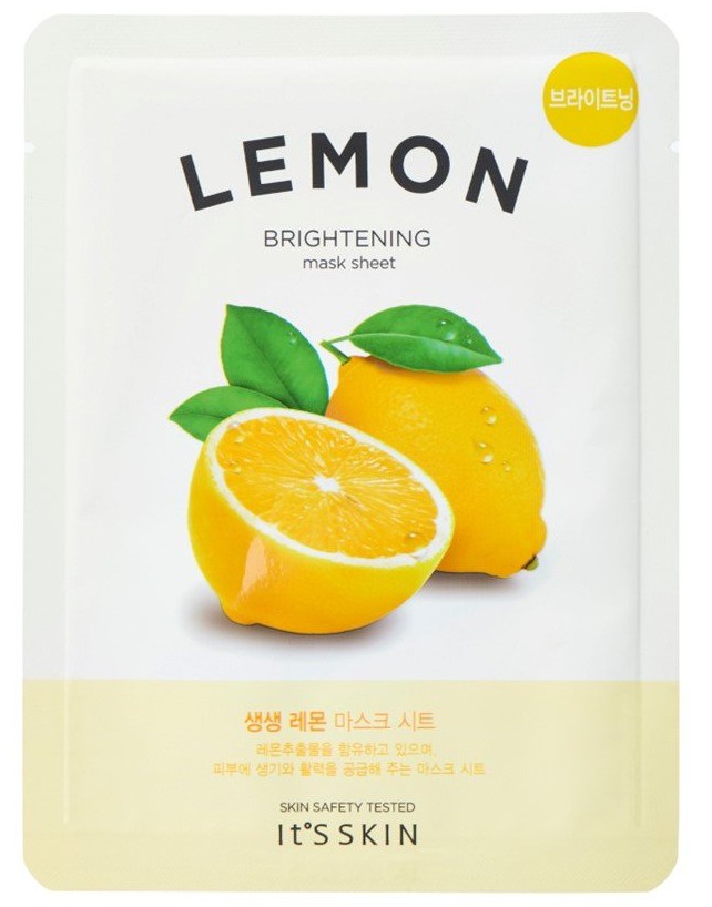It's Skin The Fresh Lemon Brightening Mask Sheet