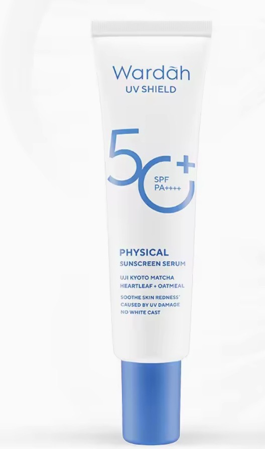 Wardah UV Shield Physical Sunscreen Serum SPF 50+ Pa++++