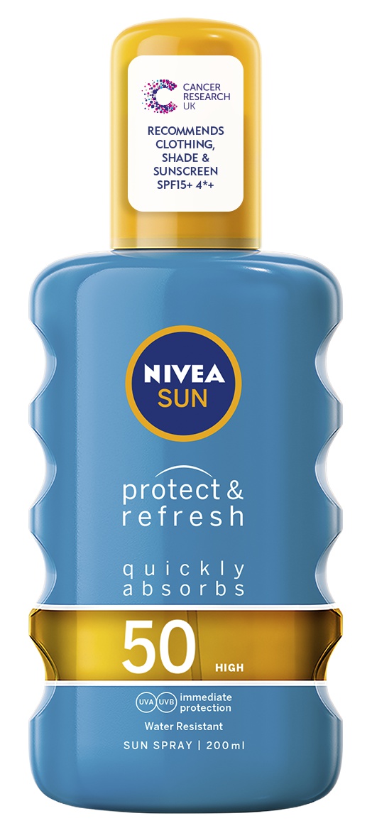 Nivea Protect & Refresh Sunscreen Spray Spf50+