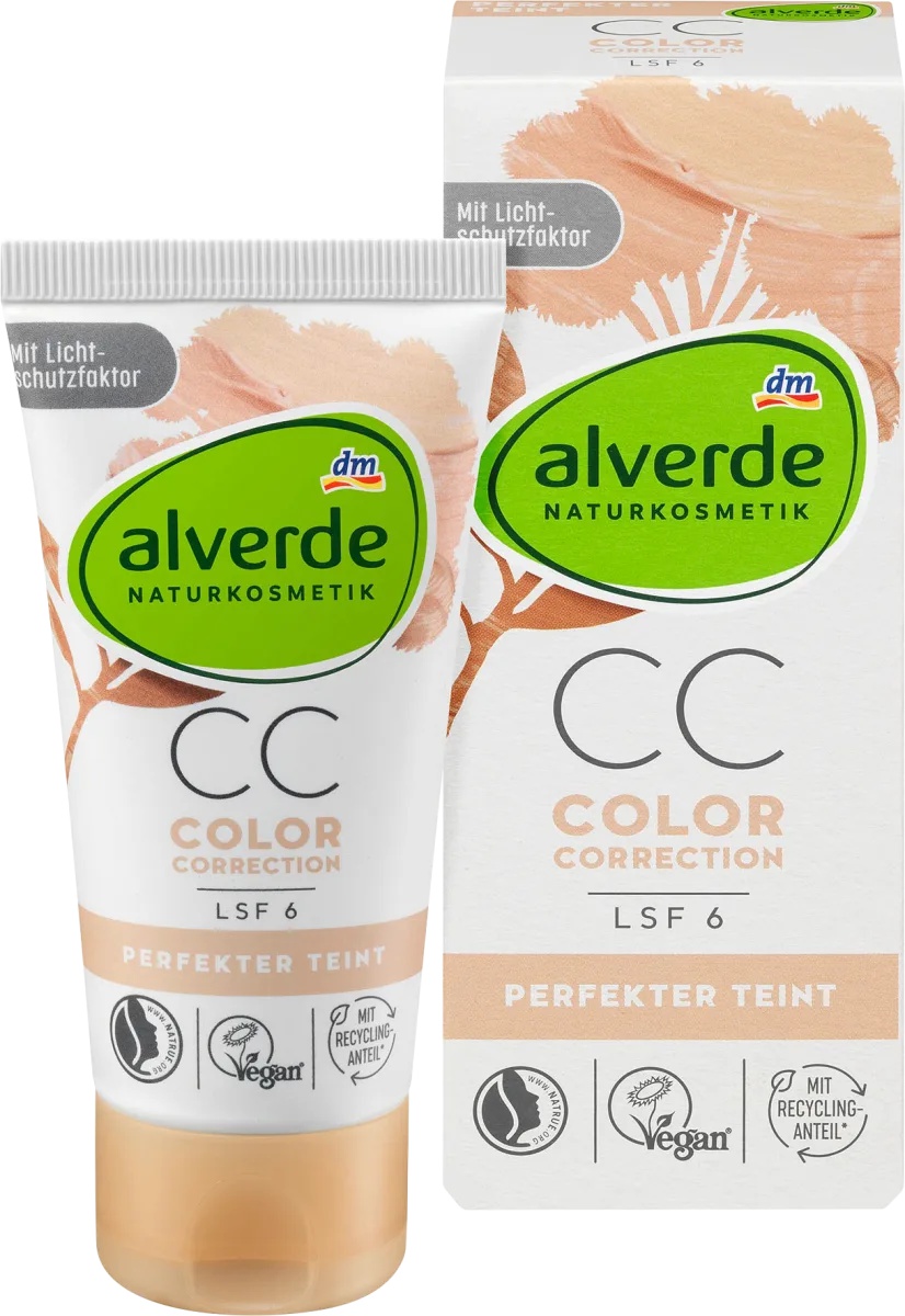 alverde CC Color Correction Cream LSF 6