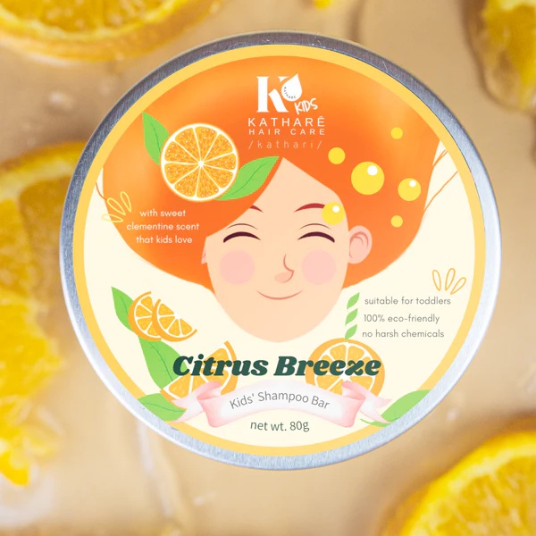 Kathara Citrus Breeze | Kid's Shampoo Bar