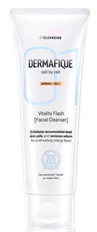 DERMAFIQUE Vitality Flash Facial Cleanser