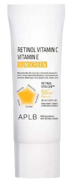 APLB Retinol Vitamin C Vitamin E Sunscreen SPF 50+ PA++++