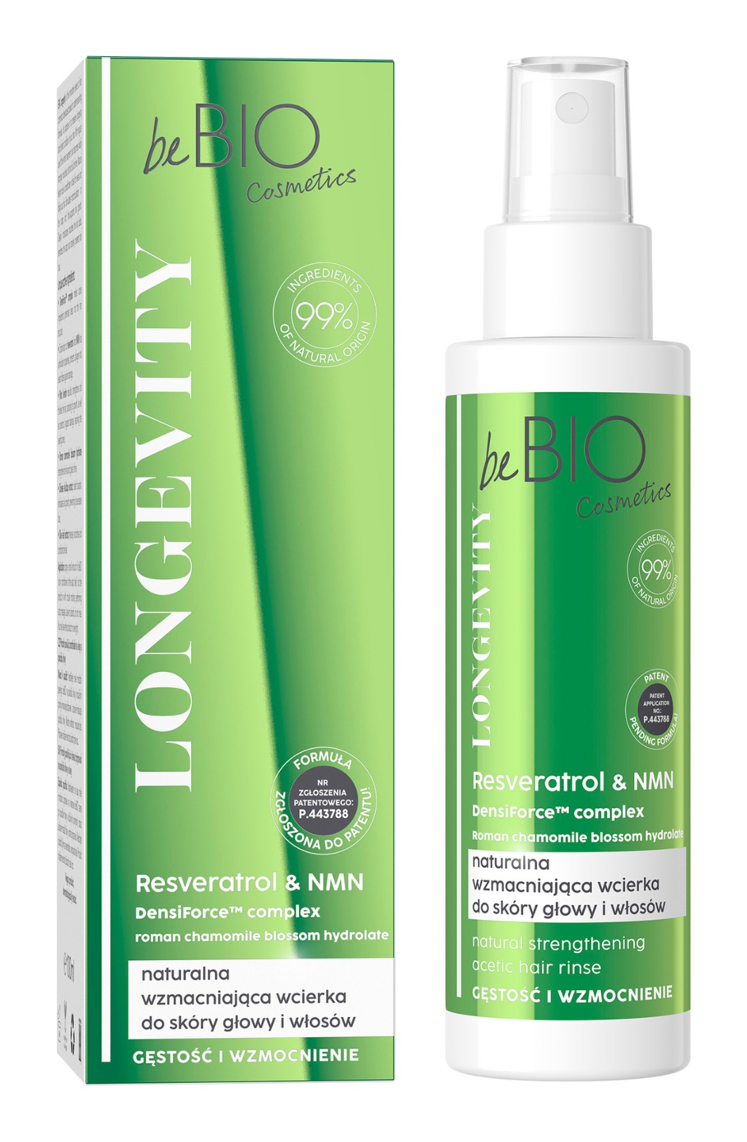 be BIO Longevity Natural Reinforcing Scalp And Hair Rub-in Conditioner