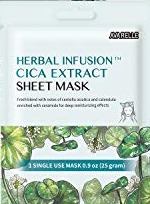 Avarelle Herbal Infusion Cica Extract Sheet Mask