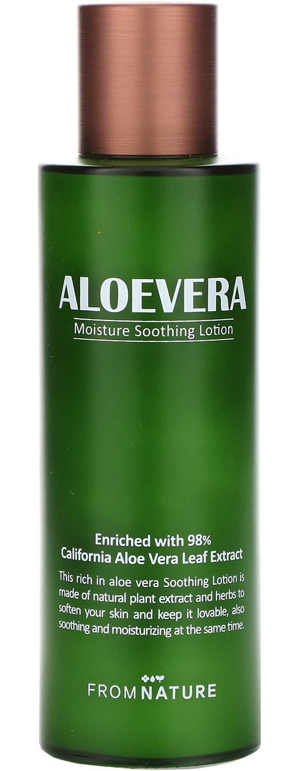 From Nature Aloe Vera 98% Moisture Soothing Lotion
