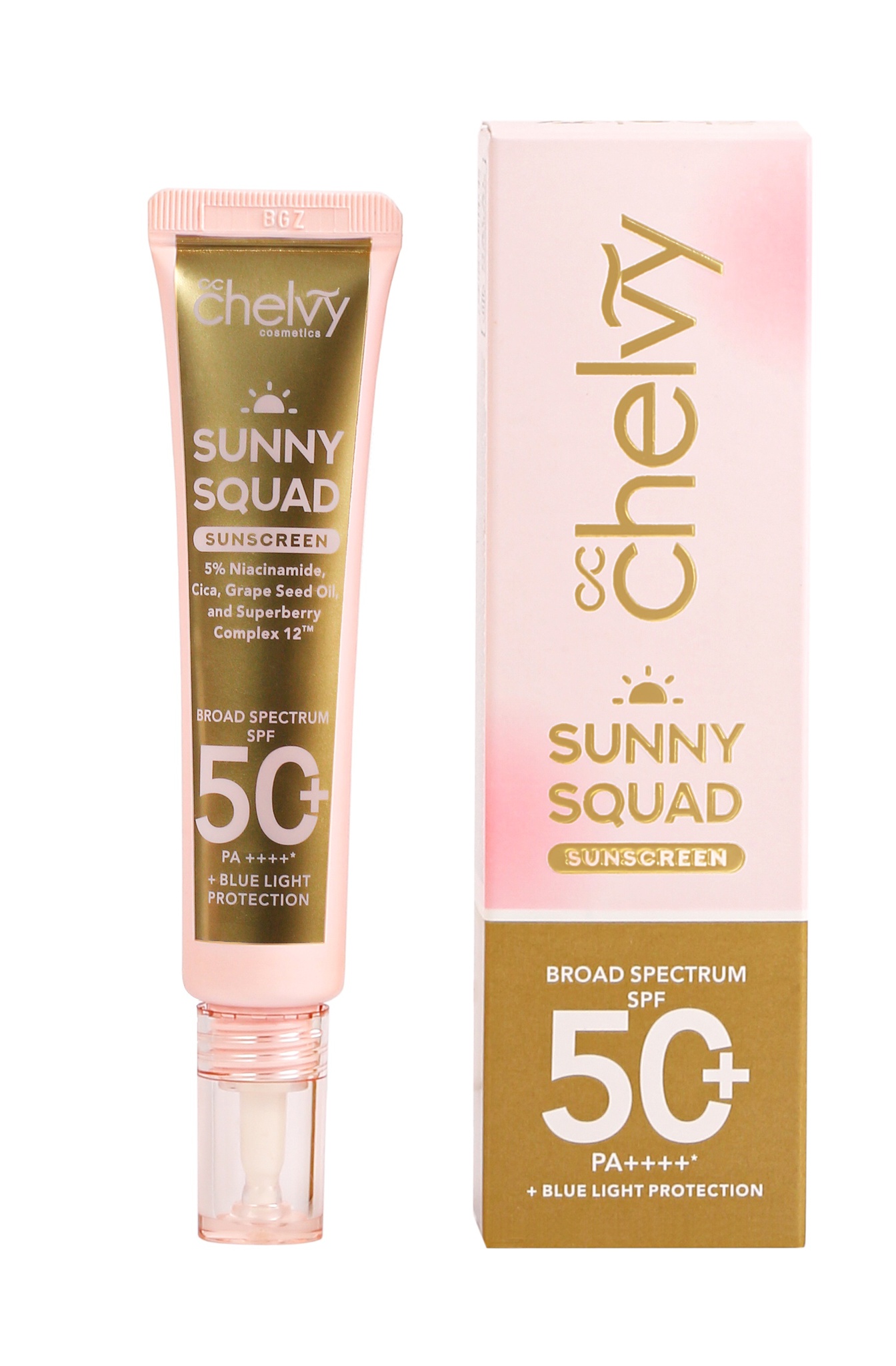 Chelvy Cosmetics Sunny Squad Sunscreen SPF 50+ Pa++++