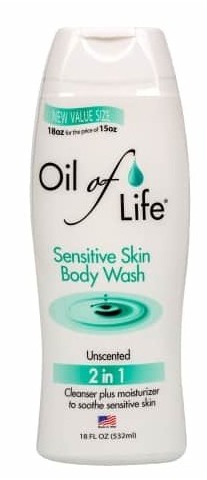 Oil Life Sensitive Skin Body Wash