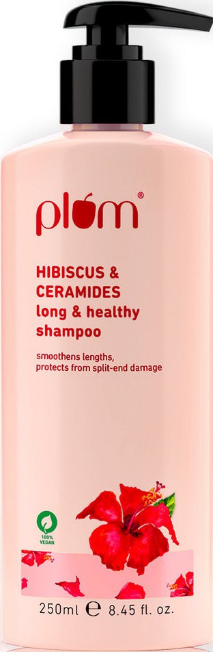 PLUM Hibiscus + Ceremides Long And Healthy Shampoo