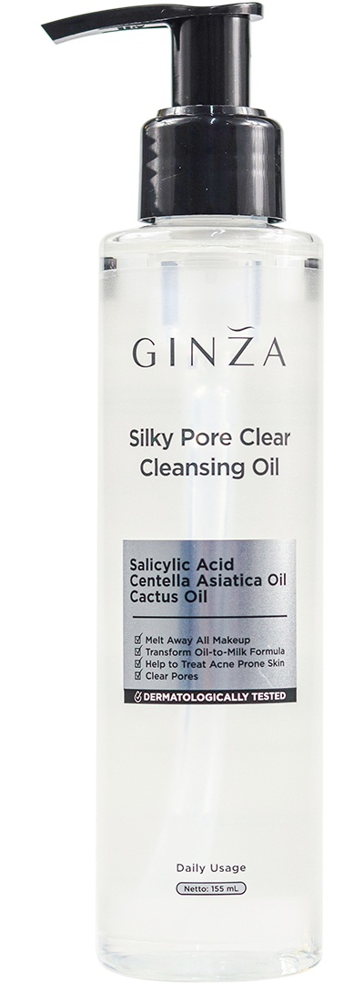 Ginza Silky Pore Clear Cleansing Oil