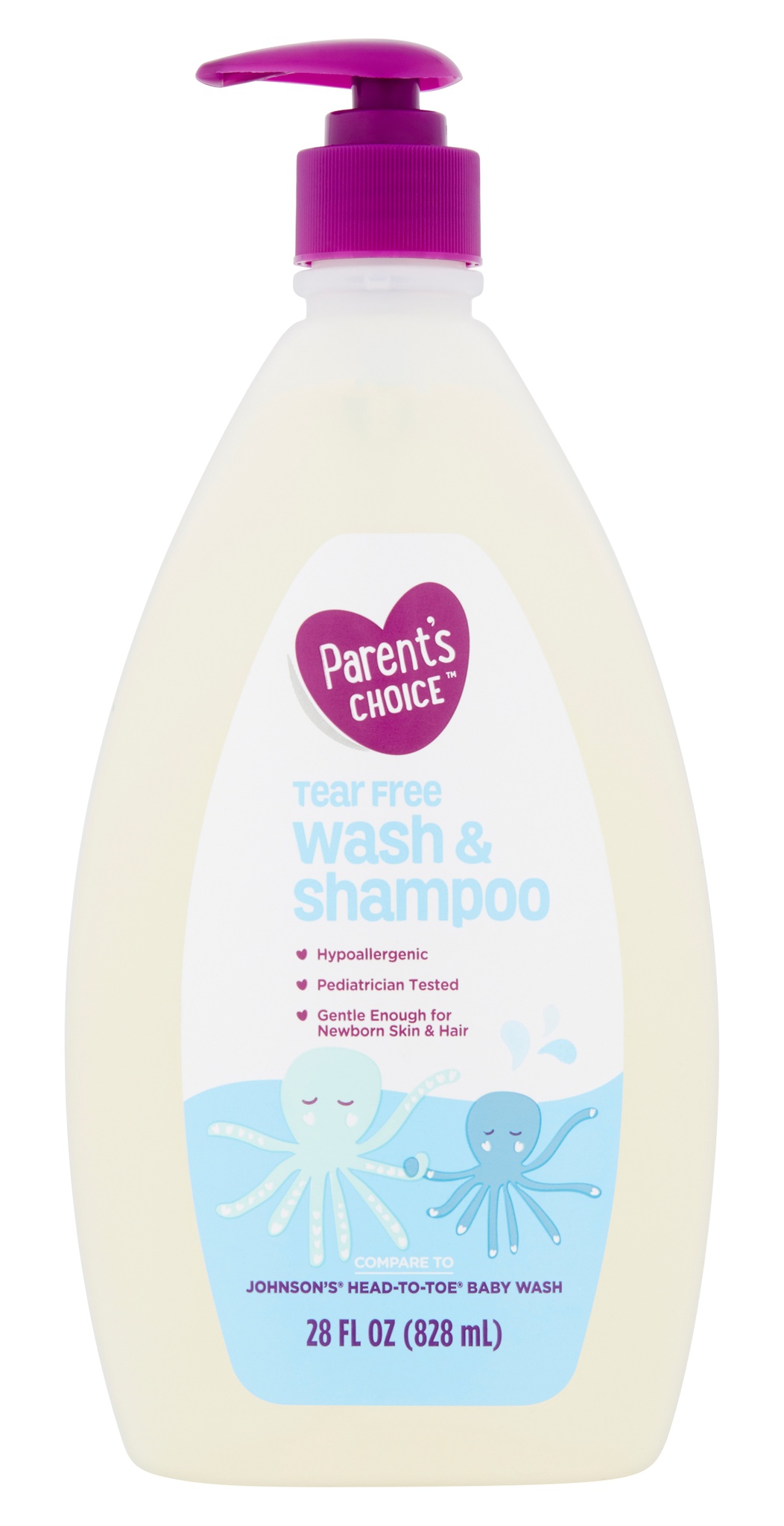 Parent's Choice Tear Free Baby Wash & Shampoo