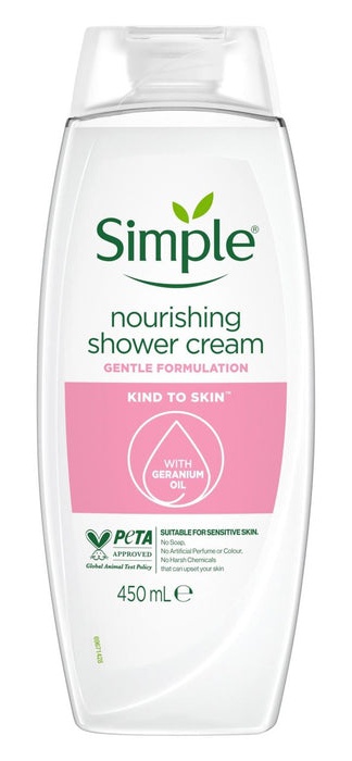 Simple Cream Nourishing Shower Gel (2024)