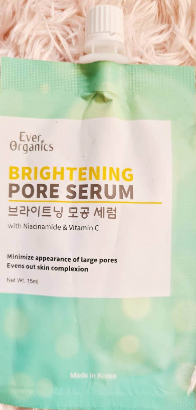 Ever organics Brightening Pore Serum