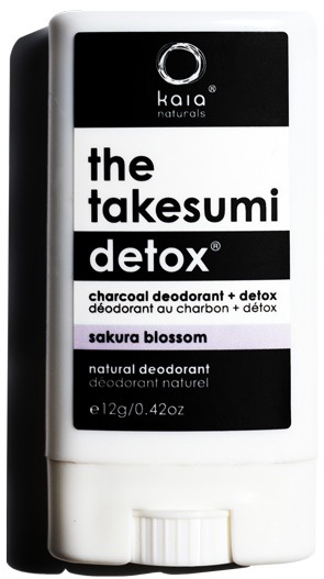 Kaia Naturals The Takesumi Detox® Charcoal Deodorant, Black Oak and Bourbon scent