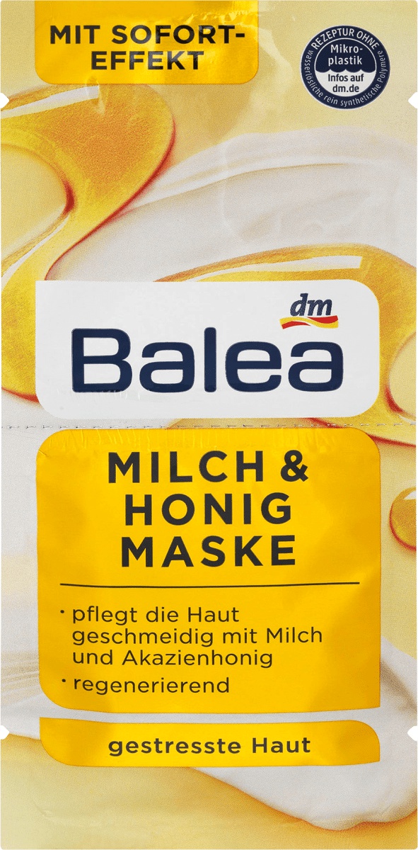 Balea Milch & Honig Maske