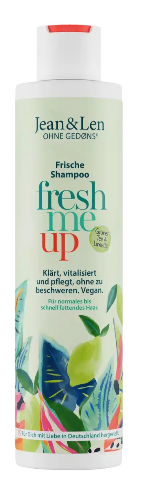Jean & Len Frische Shampoo Grüner Tee & Limette