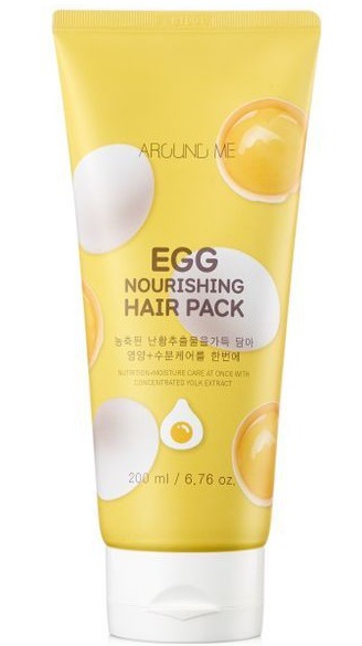 Around me Egg Nourishing Hair Pack