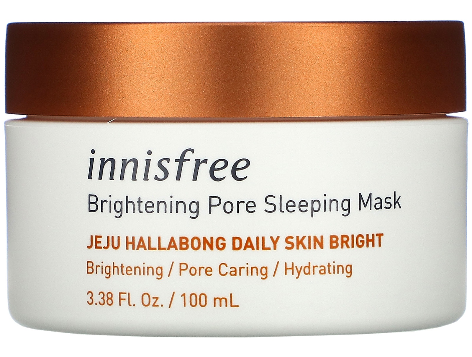 innisfree Jeju Hallabong Daily Skin Bright, Brightening Pore Sleeping Mask