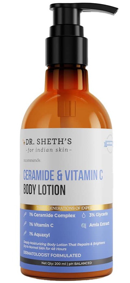 Dr. Sheth's Ceremide And Vitamin C Body Lotion