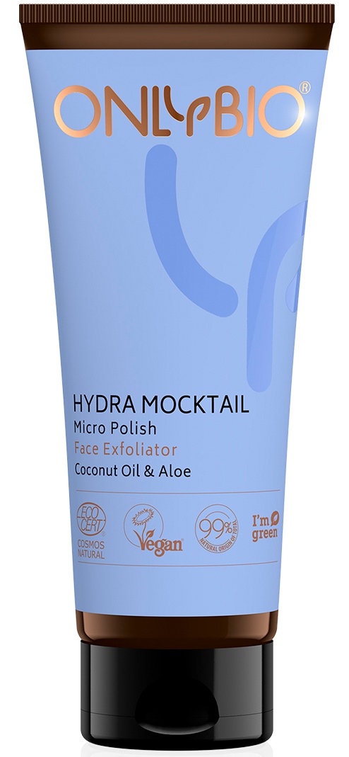 ONLYBIO Hydra Mocktail Micro Polish Face Exfoliator Scrub