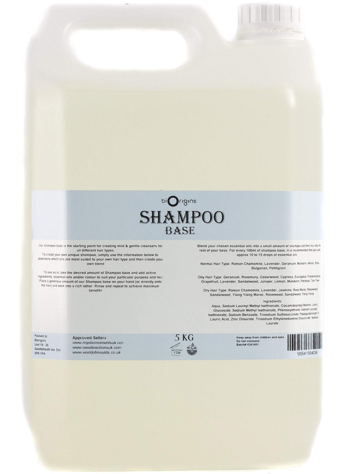 BiOrigins Shampoo Base