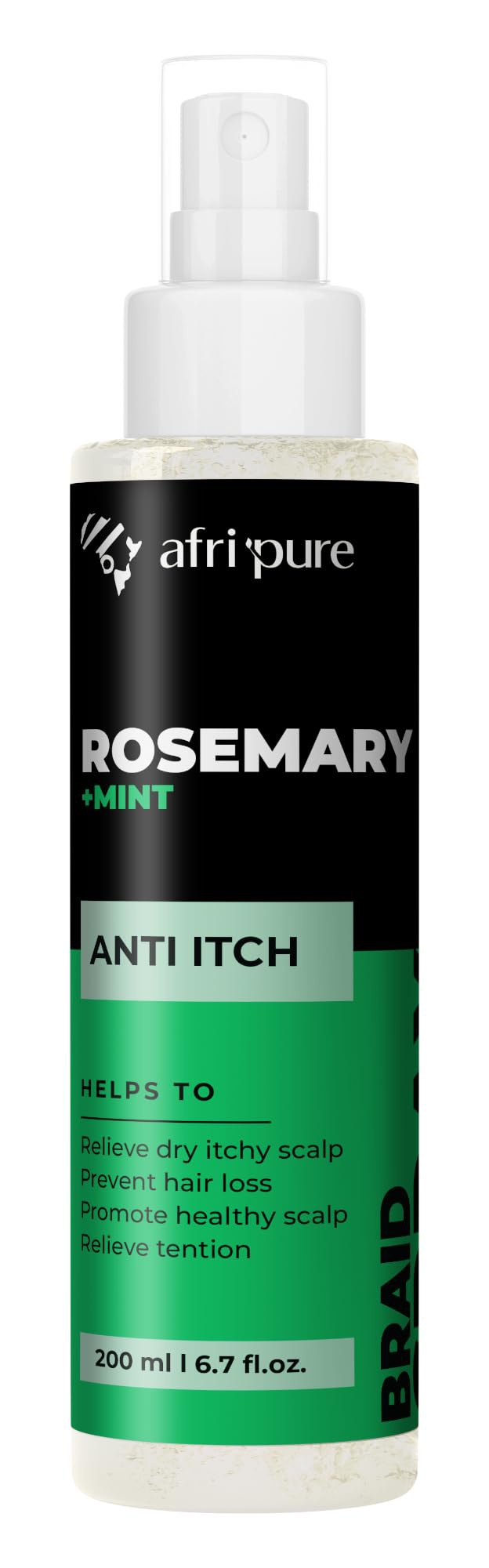 Afri Pure Rosemary + Mint Itch Reduce Spray