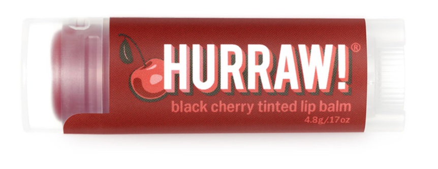 Hurraw! Black Cherry Tinted Lip Balm