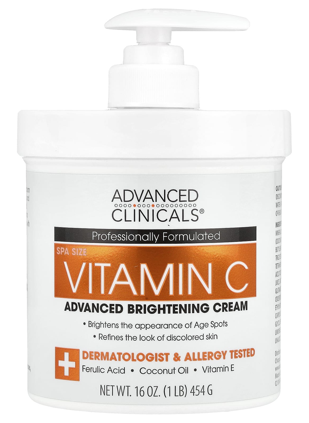 Advanced Clinicals Vitamin C, Advanced Brightening Cream