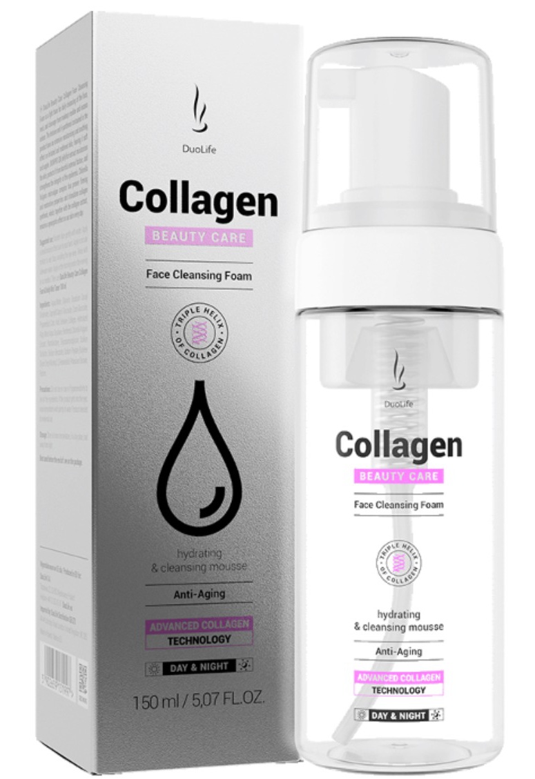 DuoLife Collagen Beauty Care Face Cleansing Foam