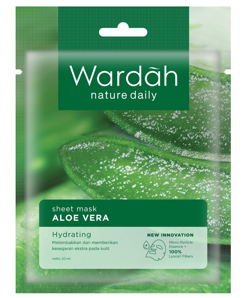 Wardah Nature Daily Sheet Mask Aloe Vera