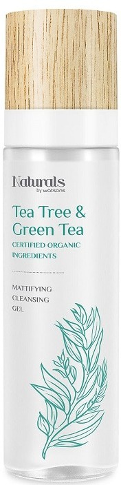 NATURALS BY WATSONS Tea Tree & Greentea Mattifying Cleansing Gel