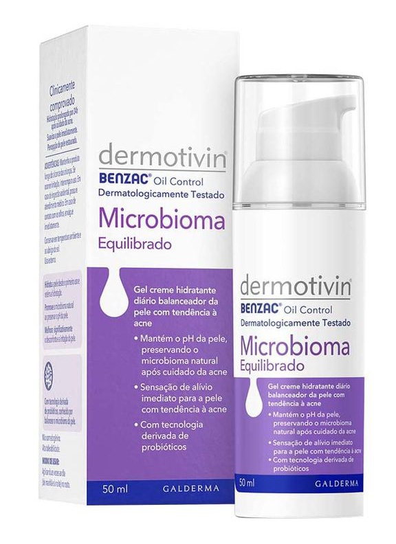 Dermotivin Benzac Oil Control Microbioma Equilibrado