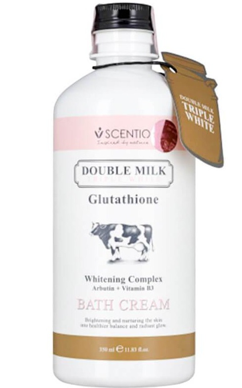 Scentio Double Milk Triple White Bath Cream