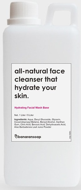 banaransoap Hydrating Facial Wash Base Natural