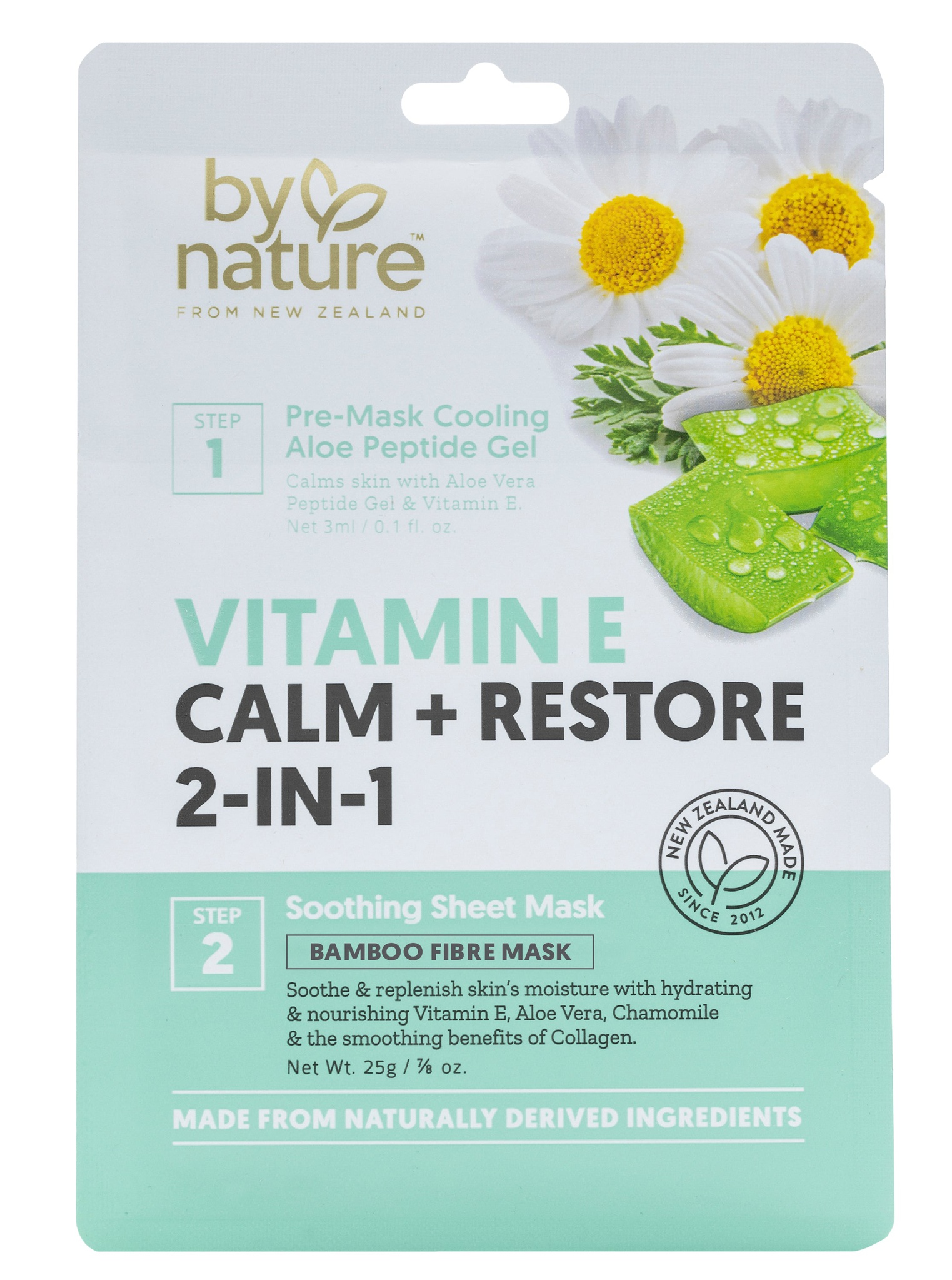 By Nature Vitamin E Calm + Restore 2-in-1